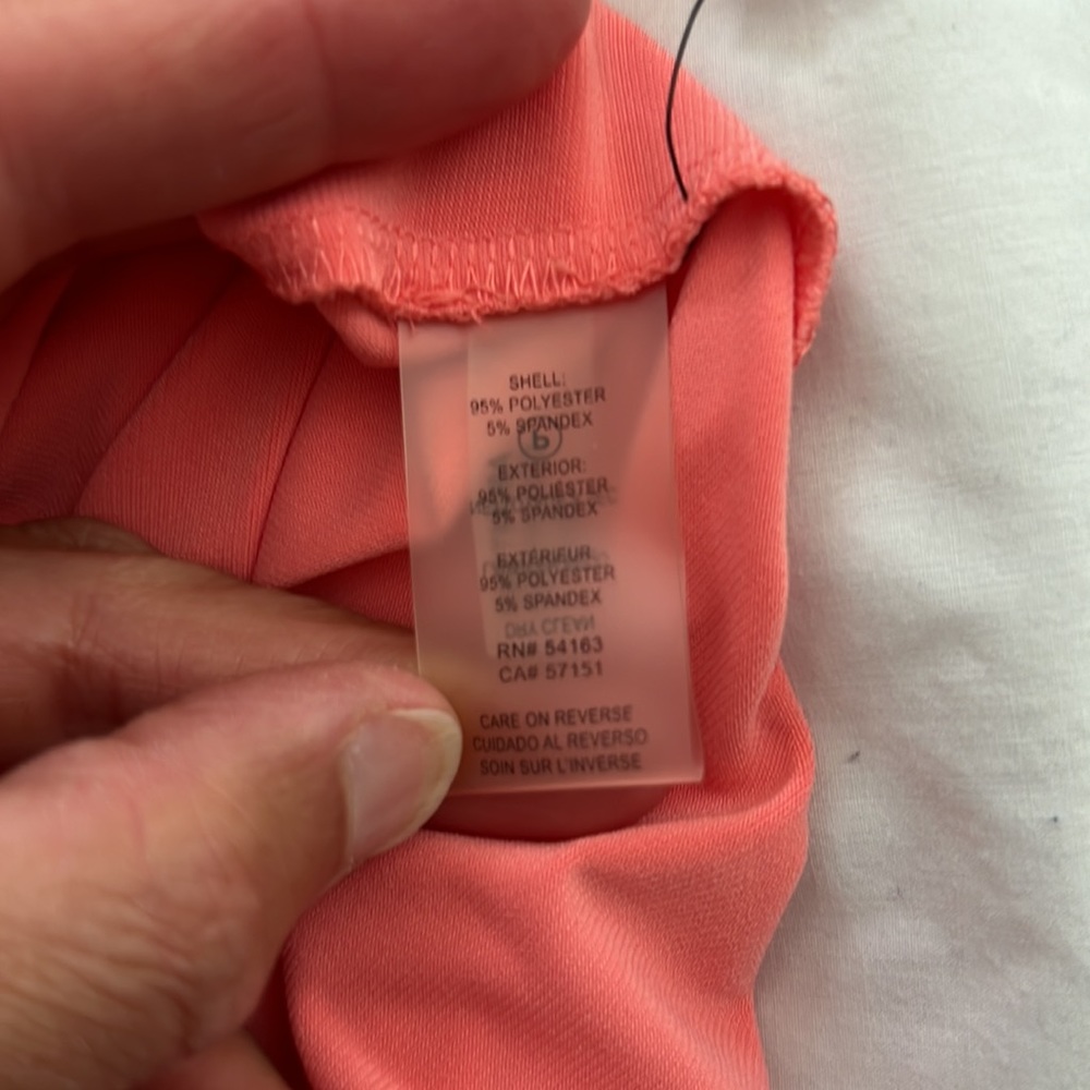 Karl Lagerfeld pink dress top, sleeveless, Size M - Picture 5 of 6